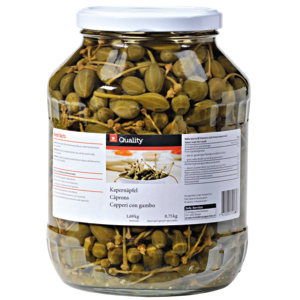 Quality Kapernäpfel mit Stiel, 6 x 1,695 kg