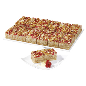 Erlenbacher Bananen-Johannisbeer Schnitte, vegan, tiefgekühlt, 12 x 95 g Erlenbacher Bananen-Johannisbeer Schnitte, vegan, tiefgekühlt, 12 x 95 g