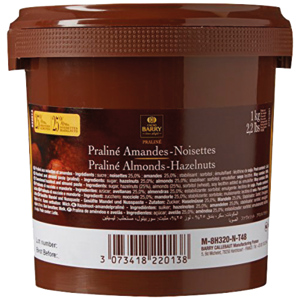 Barry Callebaut Cacao Praliné 50% Mandeln Haselnüsse, 1 kg Barry Callebaut Cacao Praliné 50% Mandeln Haselnüsse, 1 kg