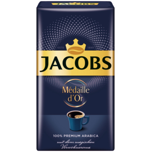 Jacobs Médaille d'Or gemahlen, 12 x 500 g Jacobs Médaille d'Or gemahlen, 12 x 500 g