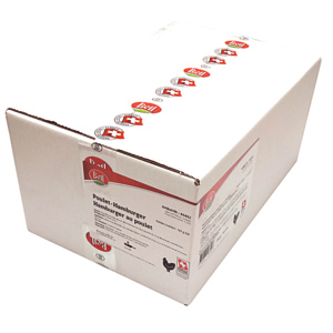 Poulet Burger tiefgekühlt, 4 x 10 x 140 g Poulet Burger tiefgekühlt, 4 x 10 x 140 g