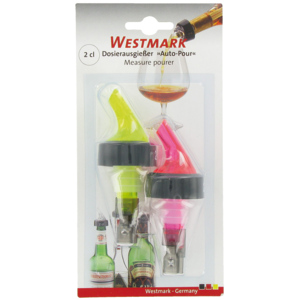 Westmark Dosierausgiesser 2 cl rot / gelb  Pack zu 2 Stück