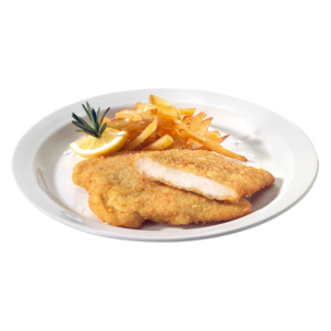 Fredag Poulet Schnitzel Premium, tiefgekühlt, Brasilien, 130 g, 2,5 kg Fredag Poulet Schnitzel Premium, tiefgekühlt, Brasilien, 130 g, 2,5 kg