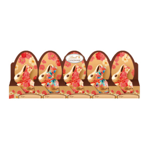 Lindt Flower Goldhase Mini, Pack zu 5 x 10 g