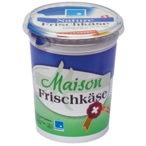 Napfmilch Frischkäse Nature, laktosefrei, 500 g