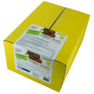 Ta'ameia Falafelkugeln, glutenfrei, vorfrittiert, tiefgekühlt, 2 x 1 kg Ta'ameia Falafelkugeln, glutenfrei, vorfrittiert, tiefgekühlt, 2 x 1 kg
