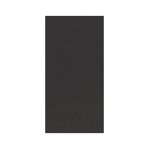 Duni Servietten, 1/8 Falz, 3-lagig, 40 x 40 cm, schwarz, 250 St Duni Servietten, 1/8 Falz, 3-lagig, 40 x 40 cm, schwarz, 250 St