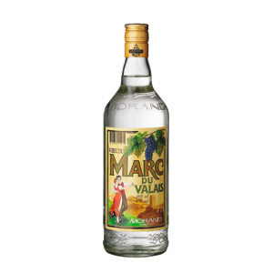 Morand Marc de Dôle 40% Vol., Flasche zu 100 cl Morand Marc de Dôle 40% Vol., Flasche zu 100 cl