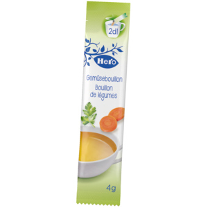 Hero Gemüsebouillon Nutrition LVK Portionen, 50 x 4 g Hero Gemüsebouillon Nutrition LVK Portionen, 50 x 4 g