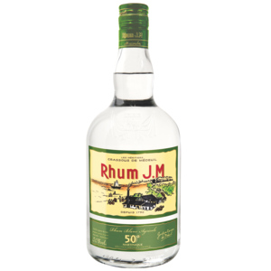 J. M Rhum Agricole Blanc 50% Vol., Flasche zu 70 cl J. M Rhum Agricole Blanc 50% Vol., Flasche zu 70 cl