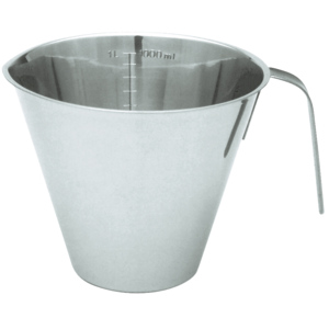 Messbecher, Inox 18/10, 1 l Messbecher, Inox 18/10, 1 l
