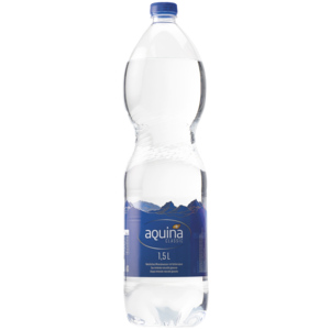 Aquina mit CO2, Pack zu 6 x 1,5 l