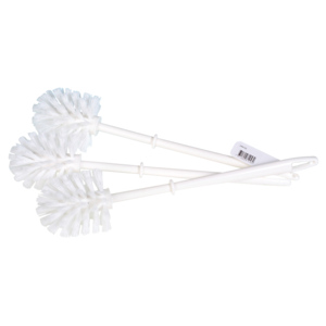 WC-Besen Kugelform, weiss, 8 cm, 3 St WC-Besen Kugelform, weiss, 8 cm, 3 St