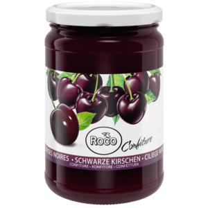 Roco Konfitüre Kirschen schwarz, 6 x 750 g