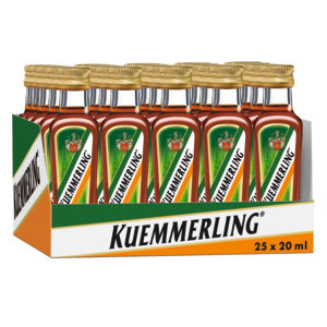 Kuemmerling 35% Vol., Pack zu 25 Portionen x 2 cl