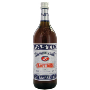 Pastis Bastidon 45% Vol., Flasche zu 100 cl