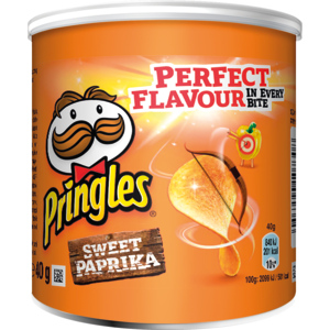 Pringles Sweet Paprika, 12 x 40 g
