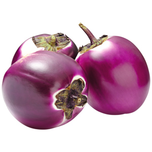 Auberginen rund, ca. 5 kg