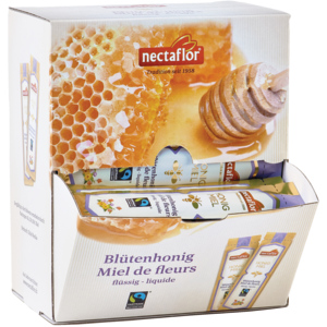 Nectaflor, FairTrade, Max Havelaar Honigportionen, flüssig, 78 x 17 g Nectaflor, FairTrade, Max Havelaar Honigportionen, flüssig, 78 x 17 g