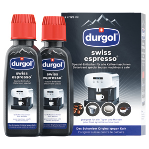 Durgol Swiss espresso Spezial-Entkalker, 2 x 125 ml Durgol Swiss espresso Spezial-Entkalker, 2 x 125 ml