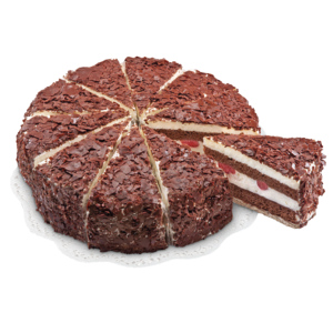 Romer's Rahm Schwarzwäldertorte, geschnitten, tiefgekühlt, 1,45 kg Romer's Rahm Schwarzwäldertorte, geschnitten, tiefgekühlt, 1,45 kg