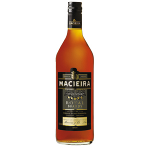 Macieira 5* Brandy 36% Vol., Flasche zu 100 cl Macieira 5* Brandy 36% Vol., Flasche zu 100 cl