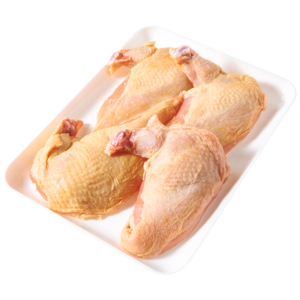 Poulet Brust jaune suprême mit Haut, Frankreich, 5 x 4 x ca. 180 - 220 g
