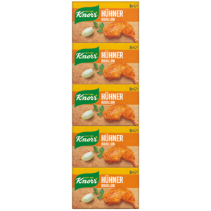 Knorr Hühner Bouillon, Stange, 5 x 23 g