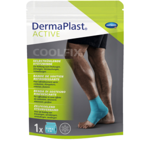 DermaPlast, Active kühlende Stützbinde, 400 x 6 cm DermaPlast, Active kühlende Stützbinde, 400 x 6 cm