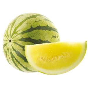 Wassermelone gelb, 1 Stück ca. 2,3 kg Wassermelone gelb, 1 Stück ca. 2,3 kg