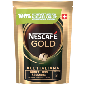 Nescafé Gold All'Italiana Refill, 12 x 180 g Nescafé Gold All'Italiana Refill, 12 x 180 g