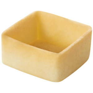 Hug Mini Dessert-Tartelettes Filigrano Butter Carré 3,3 cm, 5 x 45 Stück Hug Mini Dessert-Tartelettes Filigrano Butter Carré 3,3 cm, 5 x 45 Stück