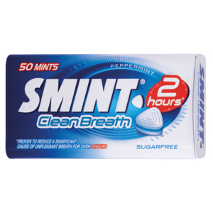 Smint 2hours Clean Breath Peppermint, 12 x 35 g