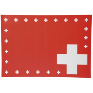 In/Out Tischset Schweizerkreuz Pack zu 8 Stück In/Out Tischset Schweizerkreuz Pack zu 8 Stück