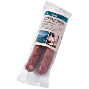 Origine Chermignon Salsiccia all'aglio 2 x 110 g