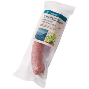 Origine Chermignon Fendantwurst 200 g Origine Chermignon Fendantwurst 200 g