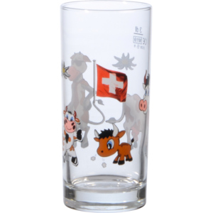 Pasabahce Happy Cow Becher, 3 dl geeicht, 38 cl, Pack zu 3 Stück