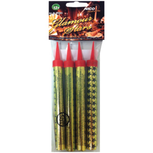 Weco Traumsterne, 13 cm, 50 Sekunden, Pack zu 4 Stück Weco Traumsterne, 13 cm, 50 Sekunden, Pack zu 4 Stück