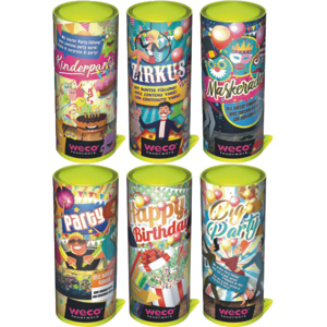 Weco Tischbombe Maxi, assortiert, 26 cm