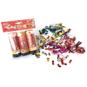 Goodmark Party Kanone Konfetti, 17,5 cm, Pack zu 3 Stück