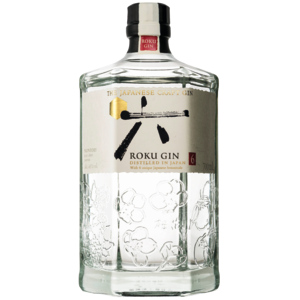Roku Gin 43% Vol., Karton zu 6 Flaschen x 70 cl Roku Gin 43% Vol., Karton zu 6 Flaschen x 70 cl