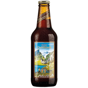 Appenzeller Bier Quöllfrisch dunkel, Pack zu 4 x 6 Flaschen x 33 cl