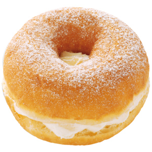 Romer's Creme Donut, gebacken, tiefgekühlt, 30 x 90 g