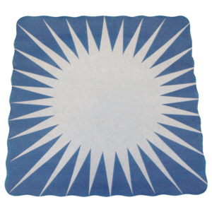 Tellerdeckeli, 16 x 16 cm, blau, 1000 St Tellerdeckeli, 16 x 16 cm, blau, 1000 St