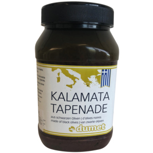Dumet Kalamata Tapenade, Paste aus schwarzen Oliven, 950 g