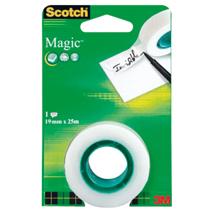 3M Scotch Magic Klebeband 19 mm x 25 m 3M Scotch Magic Klebeband 19 mm x 25 m
