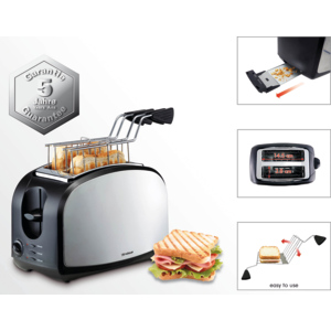 Trisa Toaster Crispy Snack 600W Trisa Toaster Crispy Snack 600W