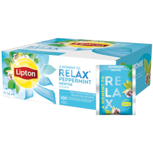 Lipton Pfefferminz, mit Aromaschutzbeutel, 12 x 100 x 1,6 g Lipton Pfefferminz, mit Aromaschutzbeutel, 12 x 100 x 1,6 g