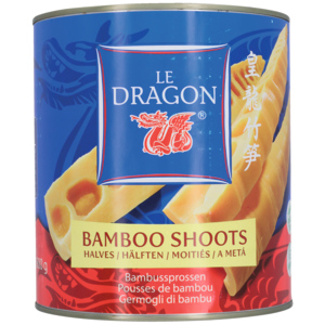 Le Dragon Bambussprossen halbe, 6 x 2,95 kg Le Dragon Bambussprossen halbe, 6 x 2,95 kg