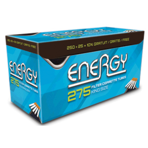 Energy Cigaretten Hülsen, 275 St